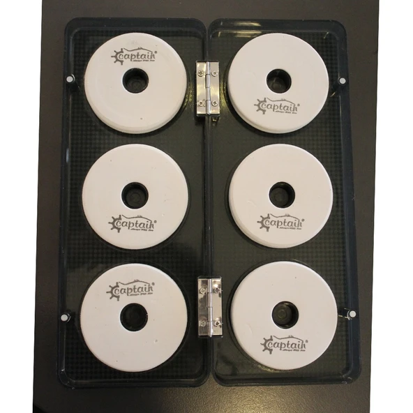 Captain 7209 Yemli Takım Sarma Süngeri Kutuda 6lı ürün görseli 1