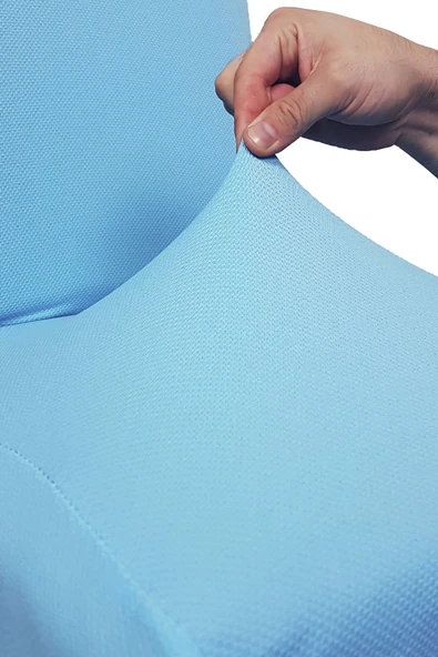 Spandex Mikro Petek Kumaş Likralı Lastikli Tüylenmez 6'lı Sandalye Kılıfı Kaliteli Sandalye Örtüsü - Resim 3