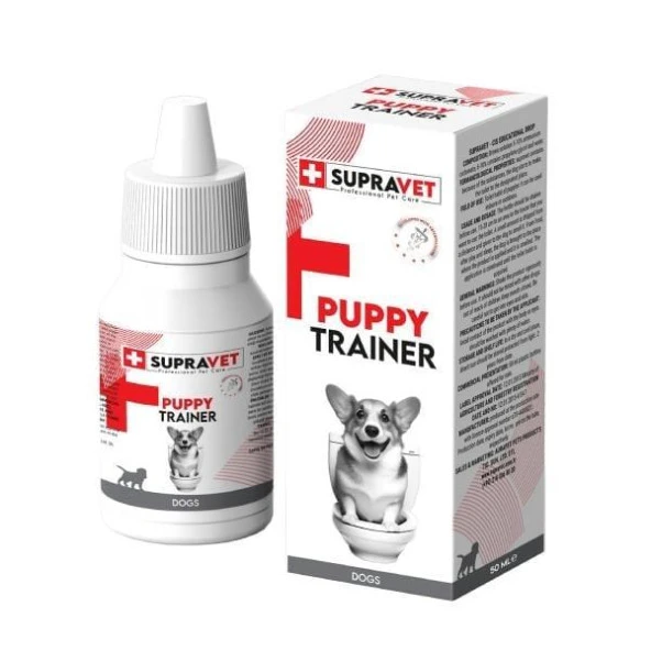 Supravet Train Spray Yavru Köpek Tuvalet Eğitim Damlası 50 Ml