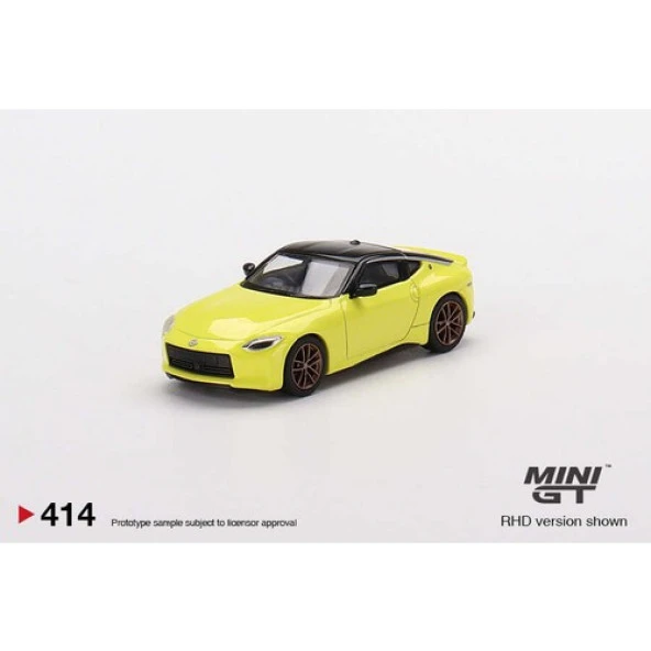 Mini Gt 414 Nissan Fairlady Z Proto Spec 2023 Ikazuchi Sarı Model Araba - Resim 2