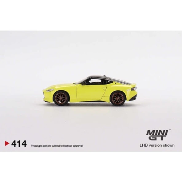Mini Gt 414 Nissan Fairlady Z Proto Spec 2023 Ikazuchi Sarı Model Araba - Resim 3