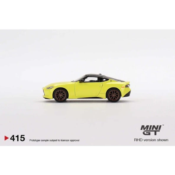 Mini Gt 415 Nissan Z Proto Spec 2023 Ikazuchi Sarı Model Araba ürün görseli 1