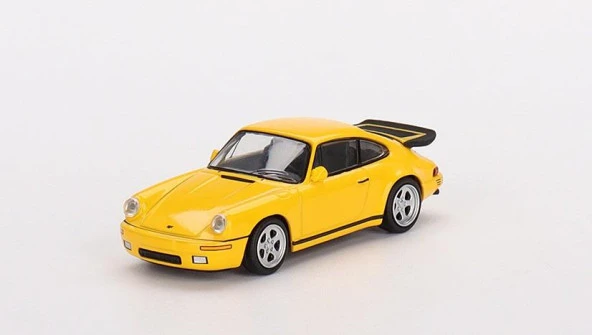 Mini Gt 419 RUF CTR 1987 Blossom 1:64 Sarı Model Araba