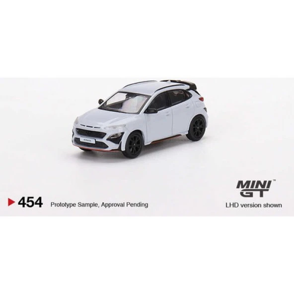 Mini Gt 454 Hyundai Kona N Sonic Blue Model Araba - 2
