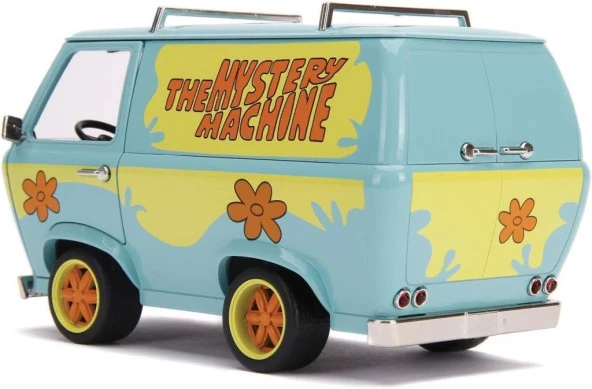 Jada Mystery Machine With Shaggy % Scooby Doo 1/24 Model Araba
