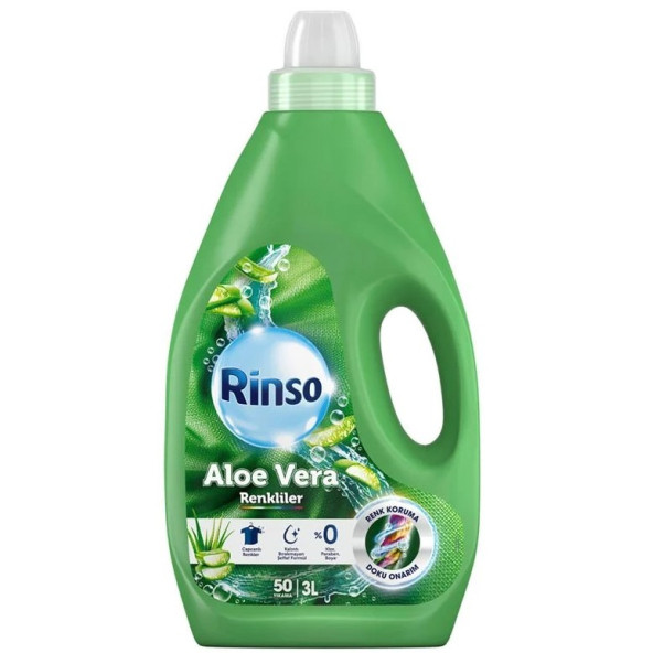 Rinso Renklilere Özel Sıvı Çamaşır Deterjanı 3 Litre