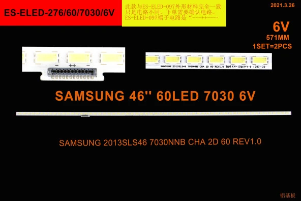 Samsung Slim Led Bar 46 inç 57,1cm 60 Ledli Tv Led Bar 284397-EE8