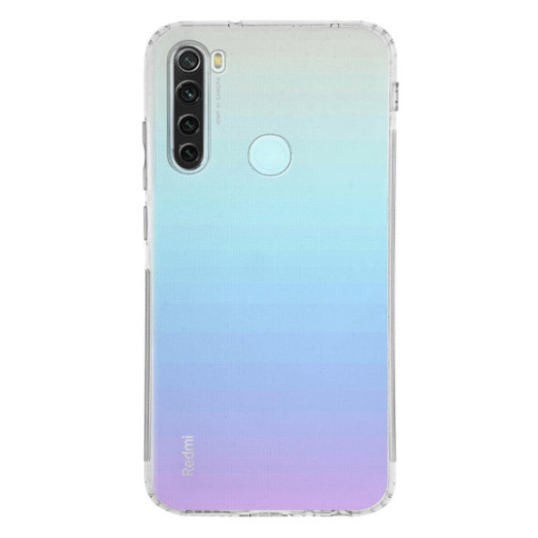 Xiaomi Redmi Note8 Şeffaf Yumuşak Tıpalı Korumalı Kılıf - 1