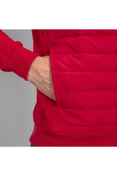 Joma Berna Jacket - Erkek Kırmızı Kapüşonlu Sweatshirt - 101103.600 - 2