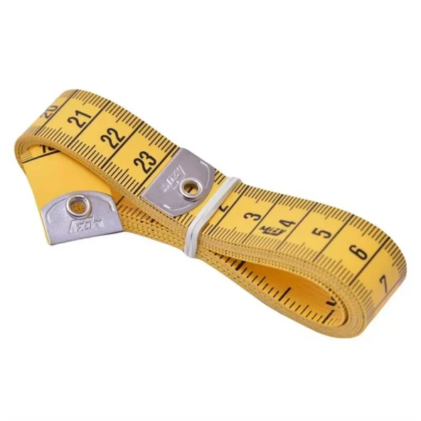 Mizy 1,5Mt Sarı Mezura cm/inch ürün görseli 1