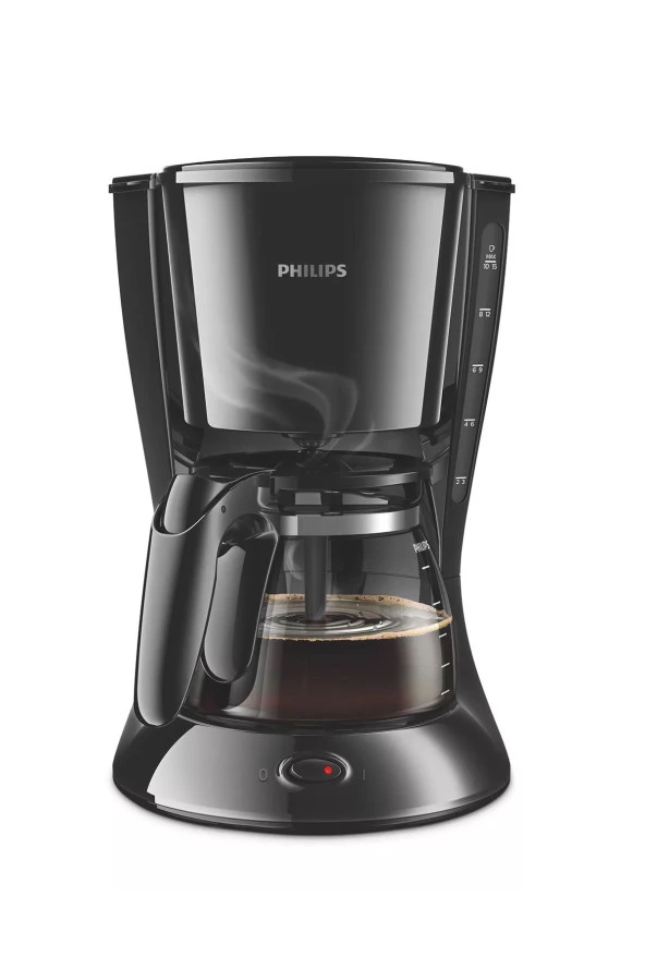 Philips Daily Collection Siyah Filtre Kahve Makinesi