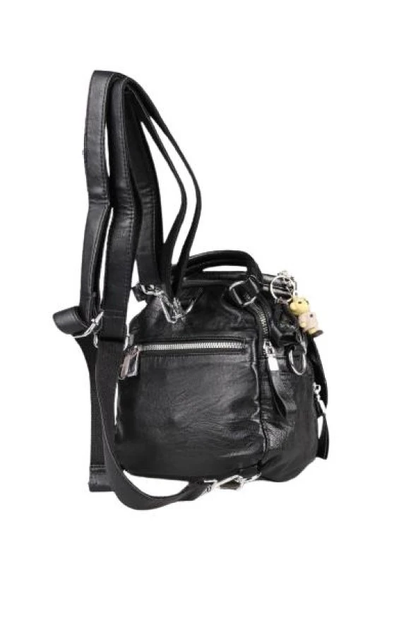 Kriste Bell Yumuşak Deri Sırt Ve Çapraz Çanta - Resim 2