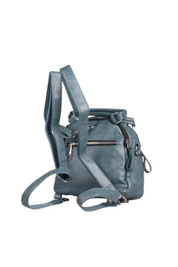 Kriste Bell Yumuşak Deri Sırt Ve Çapraz Çanta - Resim 2