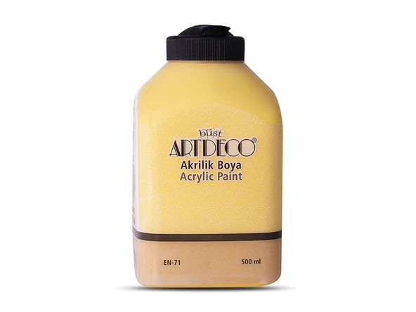 Artdeco Akrilik Boya 500ml Kanarya Sarısı 3032