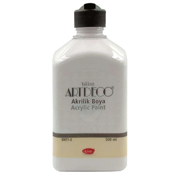 Artdeco Akrilik Boya 500ml Romantik Beyaz 3622