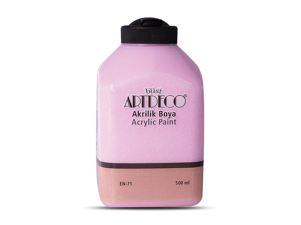 Artdeco Akrilik Boya 500ml Şakayık Pembe 3018
