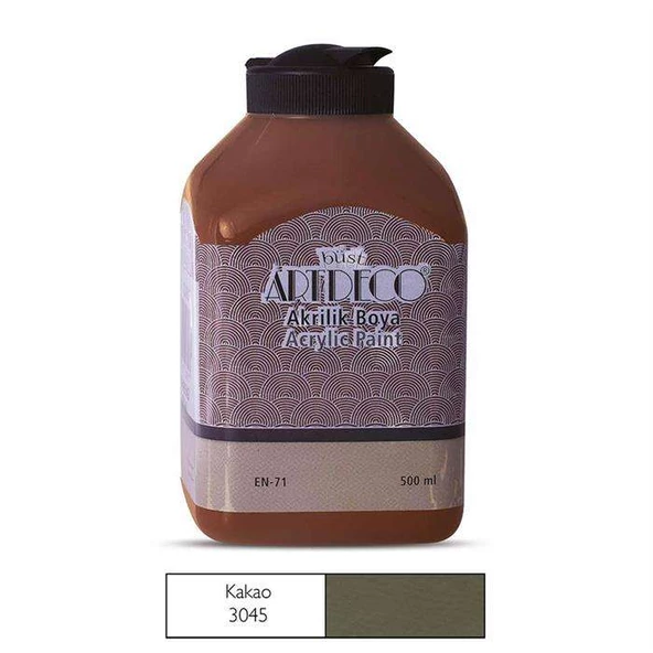 Artdeco Akrilik Boya 500ml Kakao 3045