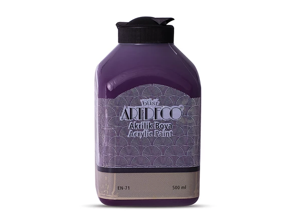 Artdeco Akrilik Boya 500ml Patlıcan Moru 3049