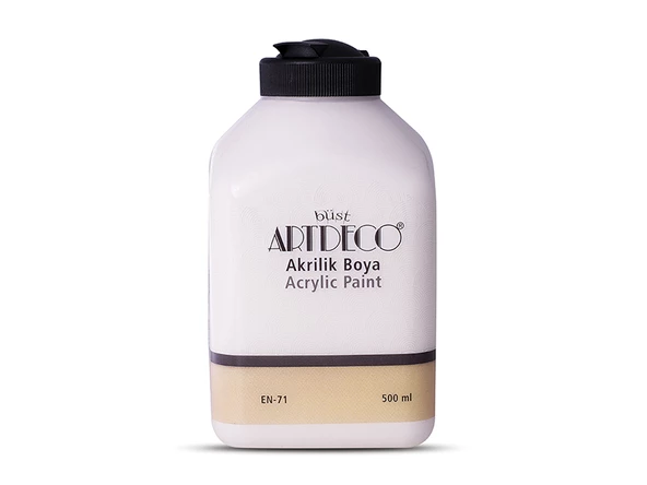 Artdeco Akrilik Boya 500ml KIRIK Beyaz 3670