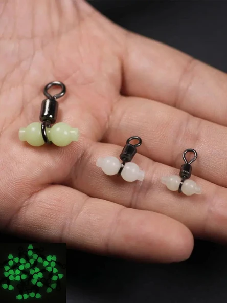 Eagenset Fosforlu Glow Boncuklu Gezer Fırdöndü 5 Adet - Resim 4