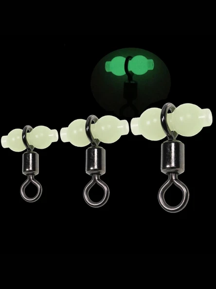 Eagenset Fosforlu Glow Boncuklu Gezer Fırdöndü 5 Adet - Resim 2