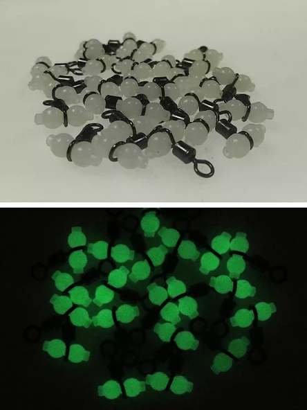 Eagenset Fosforlu Glow Boncuklu Gezer Fırdöndü 5 Adet - Resim 5