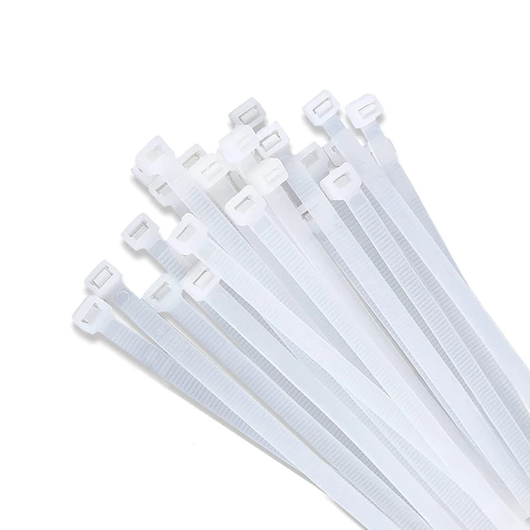 DE-PA 3.6X370MM BEYAZ KABLO BAĞI (100LÜ PAKET) 36370-BYZ