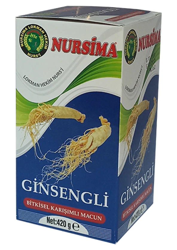 Ginsengli Bitkisel Karışımlı Macun 420 gr