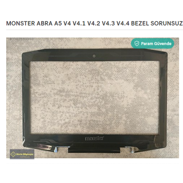 MONSTER ABRA A5 V4 V4.1 V4.2 V4.3 V4.4 BEZEL SORUNSUZ