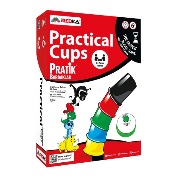 Redka Pratik Bardaklar Dikkat Geliştirme Oyunu