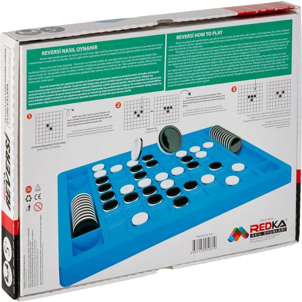 Reversi Strateji Oyunu Akıl Oyunları Mantık ve Koordinasyon Oyunu - 2