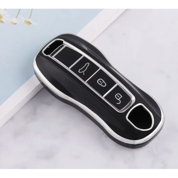 PORSCHE PANAMERA CAYENNE 911 TPU ANAHTAR KILIF - Resim 2