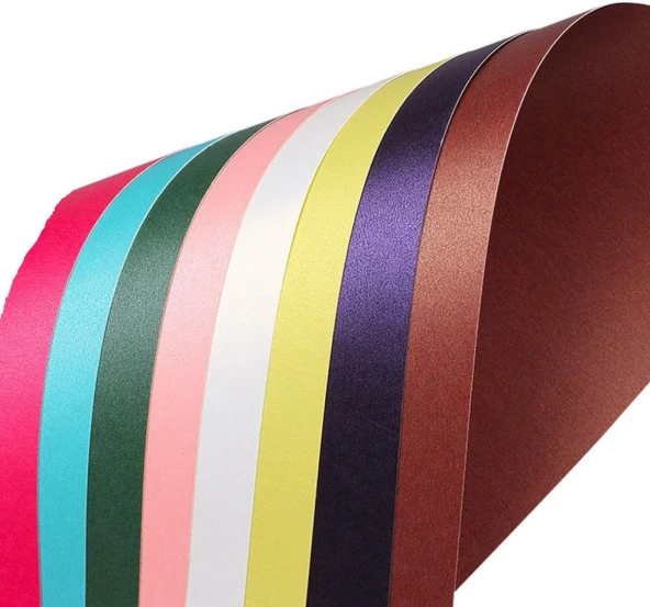 Hayal 5mm TURKUAZ SEDEFLİ Renk Quilling Kağıdı - 50'li sedefli - 4