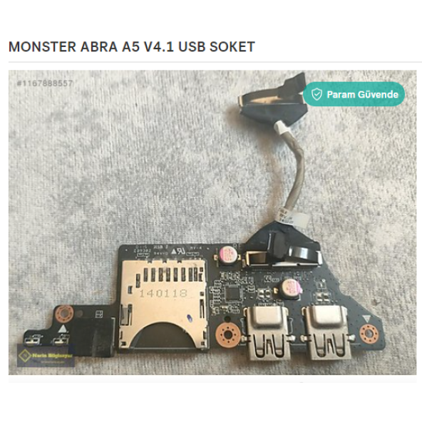 MONSTER ABRA A5 V4.1 USB SOKET