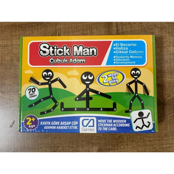 Ca Games Stick Man Çubuk Adam Kutu Oyunu