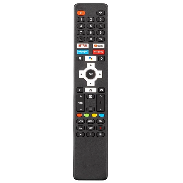 LCD LED KUMANDA NEXT ANDROID NETFLİX YOUTUBE GOOGLE PLAY PRİME VİDEO TUŞLU (SES KOMUT ÖZELLİĞİ YOKTUR)