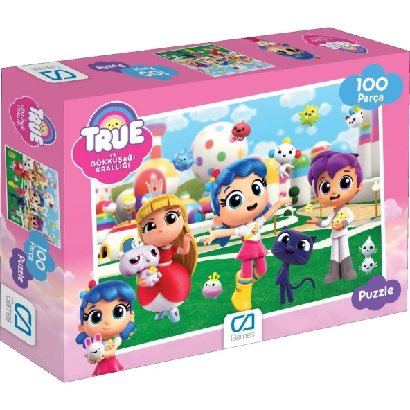 Ca Games Puzzle 100 Parça True Çocuk Puzzle