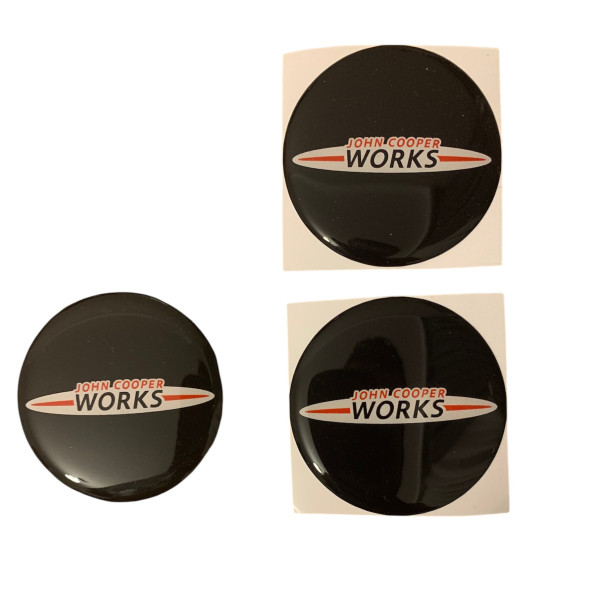 MINI COOPER WORKS 56 MM JANT GÖBEK DAMLA STICKER - Resim 2