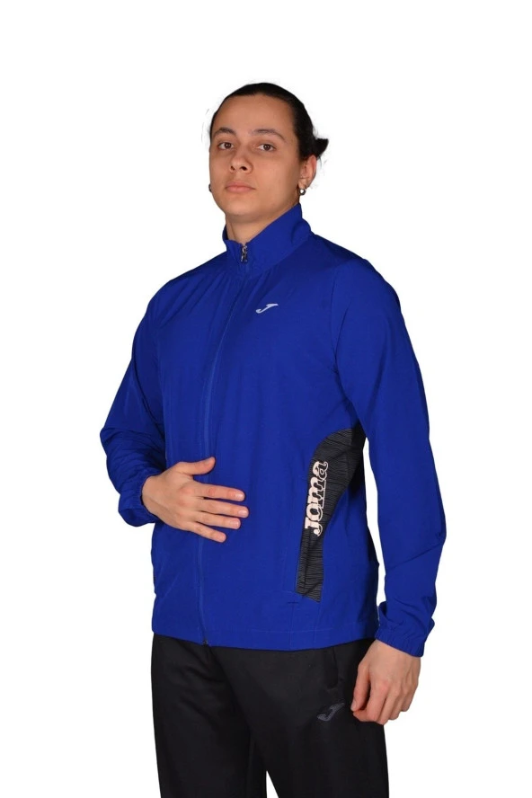 Joma Micro Drops - Erkek Saks Paraşüt Spor Sweatshirt - 4231313