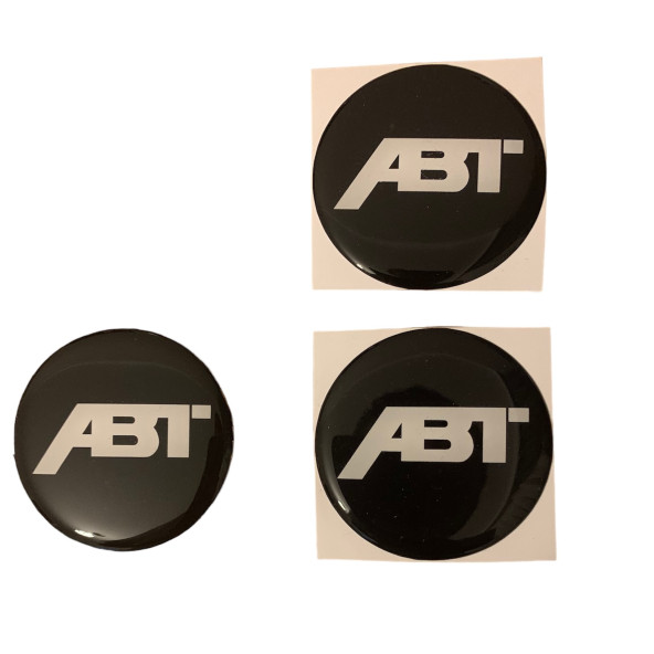 AUDI ABT LOGOLU 56 MM JANT GÖBEK DAMLA STICKER - Resim 2