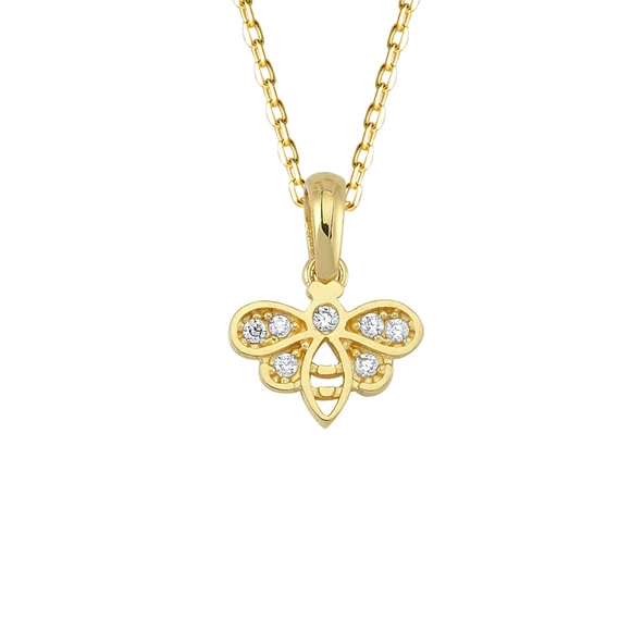 14 Ayar Arı Altın Kolye 1,77 gr ürün görseli 1