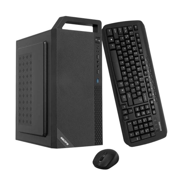 Seclife SC-9415 i5-9400F 16GB 500GB 4GB VGA 300W Dos Masaüstü Pc - 1