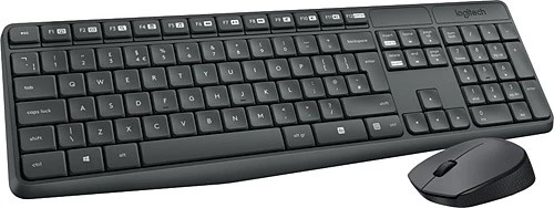 Logitech MK235 (920-007925) Siyah Kablosuz Klavye&Mouse Set