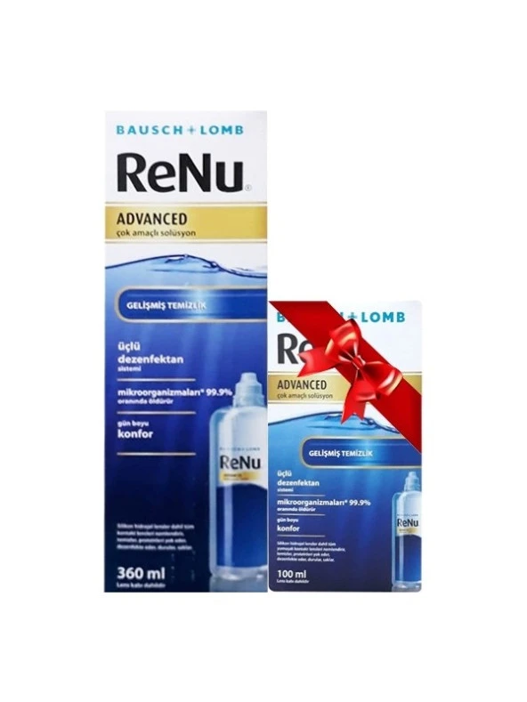 Renu Advanced Lens Solüsyon 360 + 100 ml