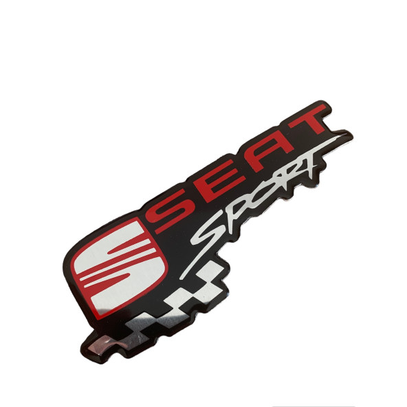 SEAT SPORT YAZILI ALÜMİNYUM STICKER ürün görseli