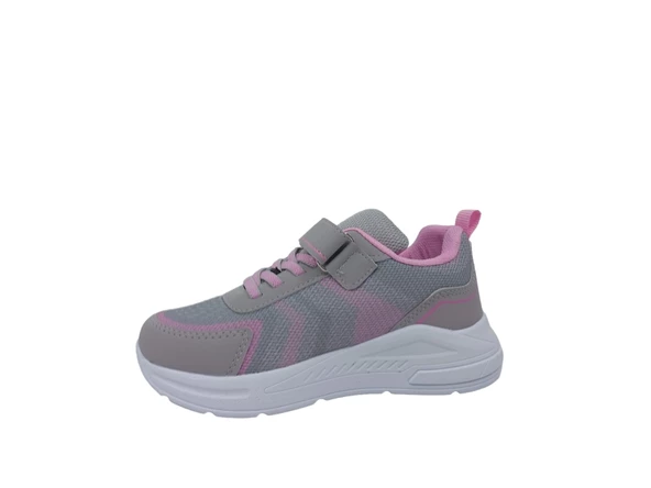 N'drops 019 Kız Çocuk File Cırtlı Spor Ayakkabı - 3