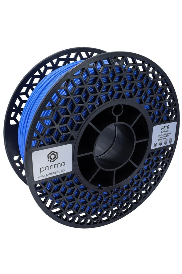 Porima PETG 1.75mm Mavi  RAL5015 Filament 1 Kg ürün görseli