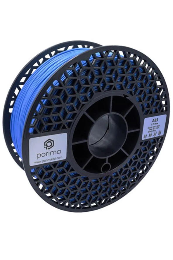 Porima ABS 1.75mm Mavi RAL5015 Filament 1 Kg