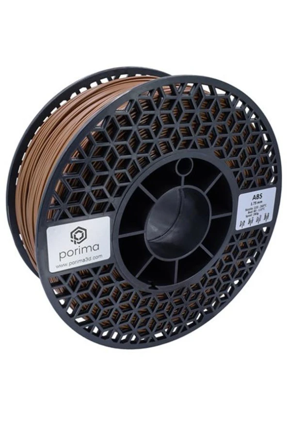 Porima ABS 1.75mm Kahverengi RAL8007 Filament 1 Kg