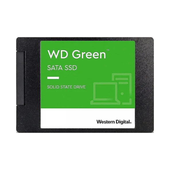 WD Green WDS480G3G0A 480GB (545/430MB/s) 2.5" SATA SSD ürün görseli 1